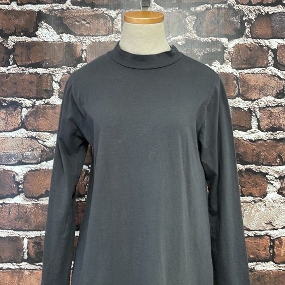 Filosofia Dress Mock Turtleneck Midi Long Sleeve Dark Grey Size Small - Picture 6 of 16